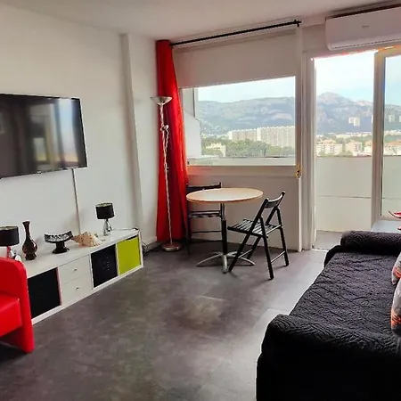 T 2 Calanques Vue Panoramique, A 10 Mn Des Facs De Luminy Appartement Marseilles Buitenkant foto